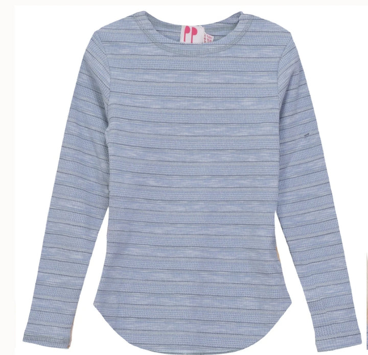 Speckled  Striped Tee By PP 869
