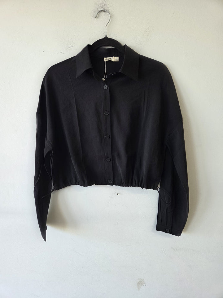 Cropped Bungee Blouse 2086