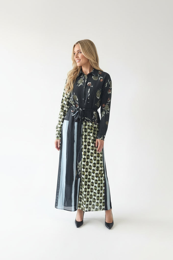 Multi Printed Dress