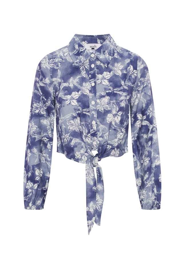 Denim Printed Jumper Set 1850/51