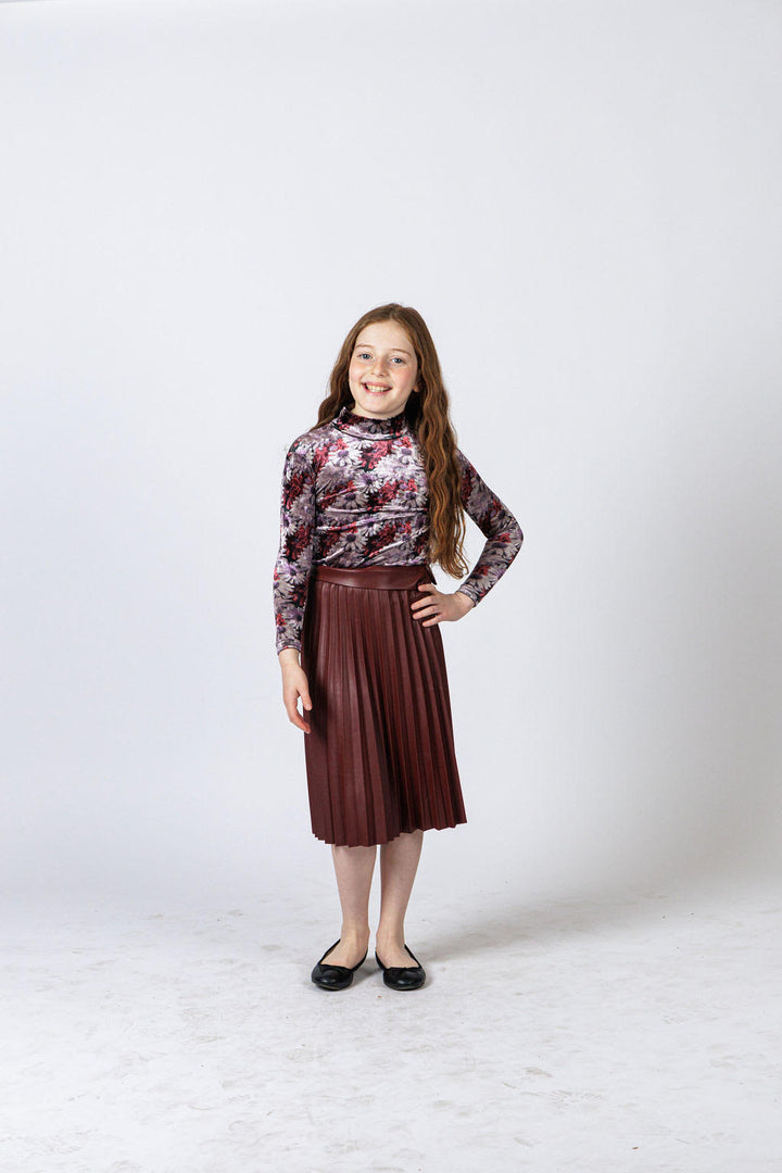 Velvet Printed Top 5816/14