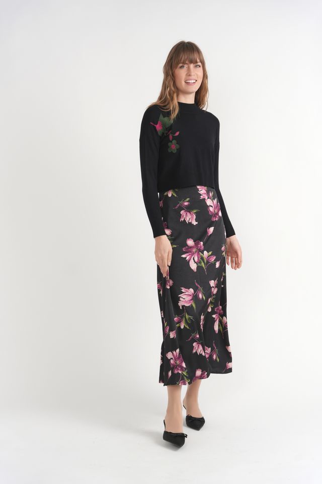 Pink Floral Jumper Set