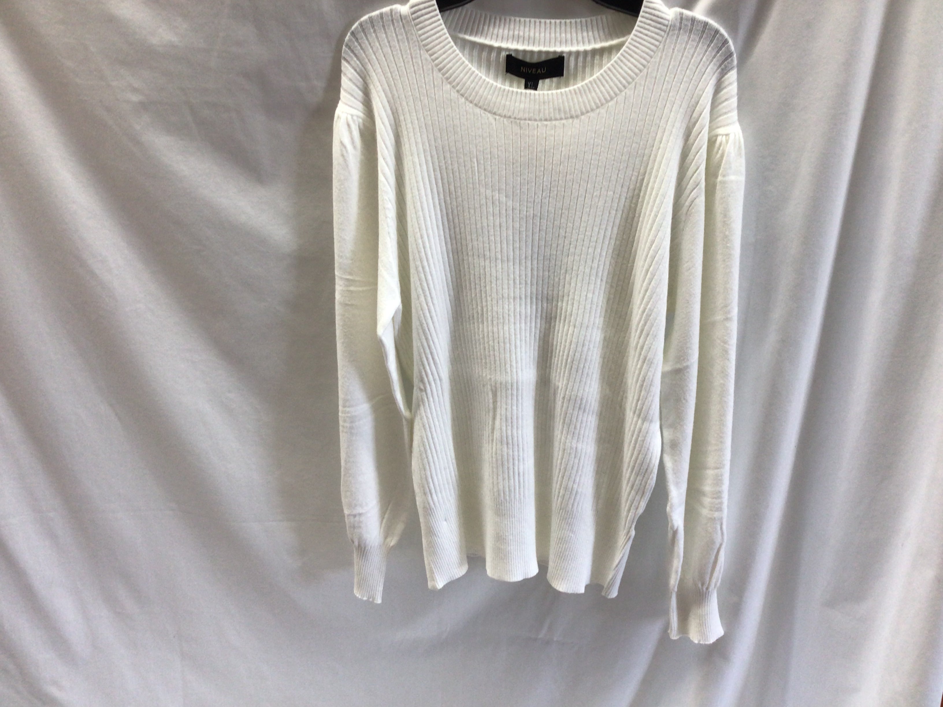 Ribbed Puff Sleeve Top 918